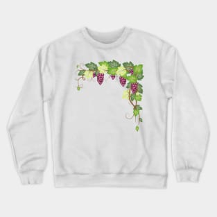 Grape Art Crewneck Sweatshirt